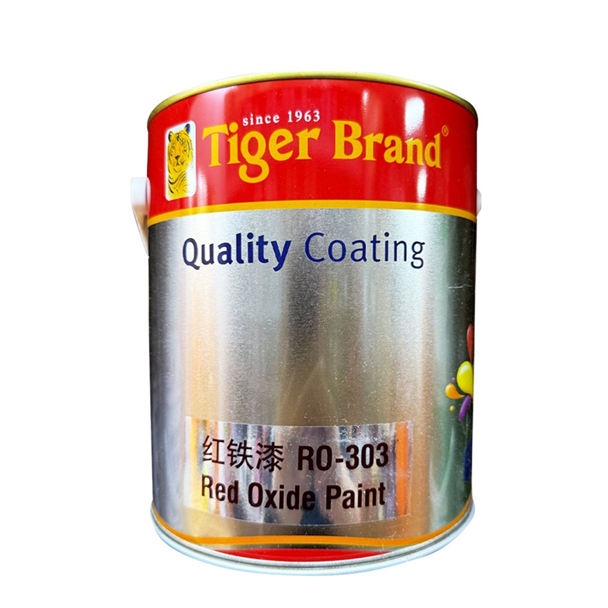 Tiger Brand Red Oxide Paint 3.5L RO-303